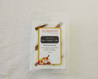 Butter Caramel + Cider Handcrafted Wax Melts