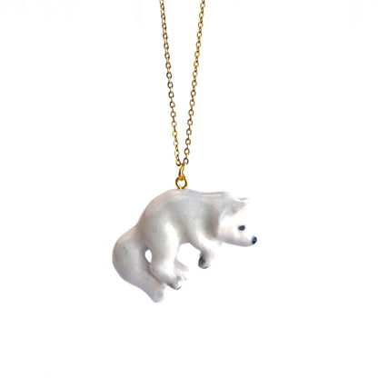 Polar Fox Necklace