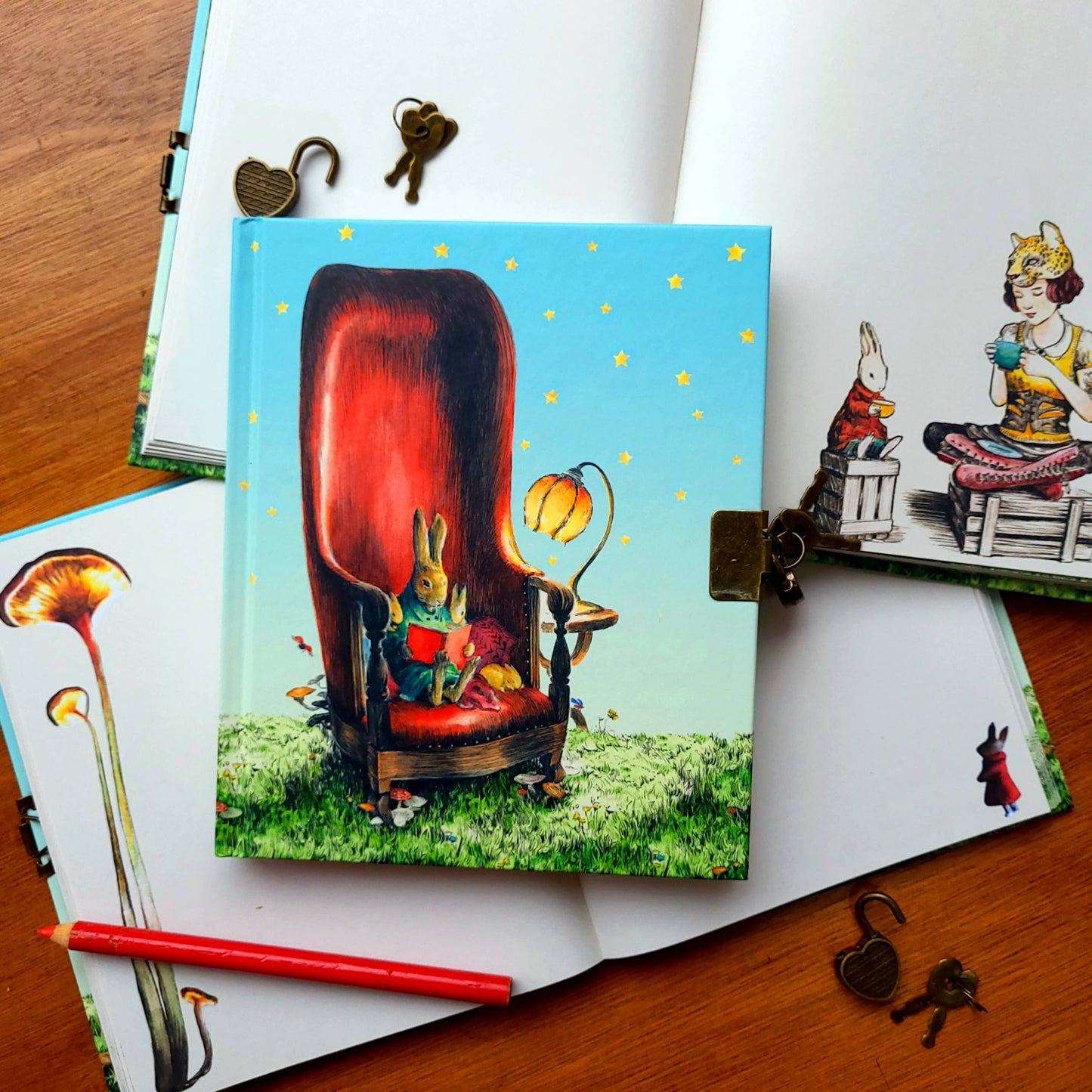 Storytime Lockable Notebook / Diary