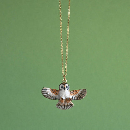 Barn Owl Necklace