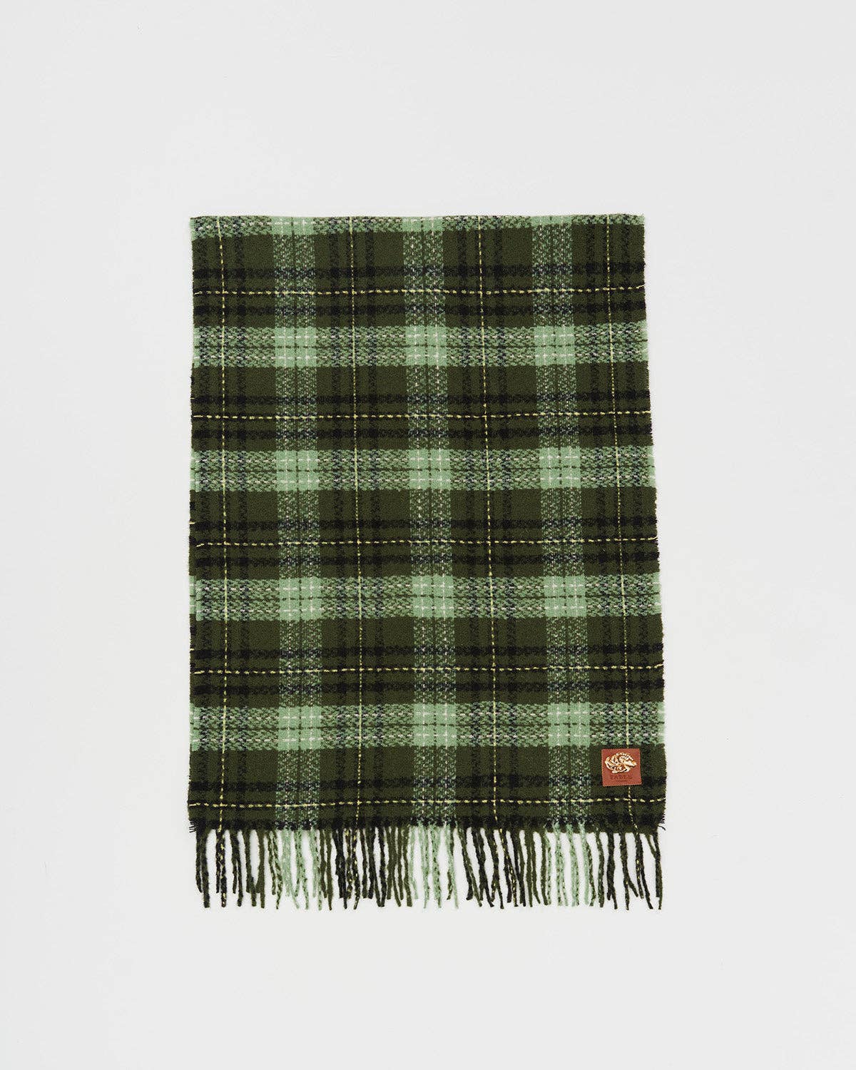 Cathy Green Boucle Scarf