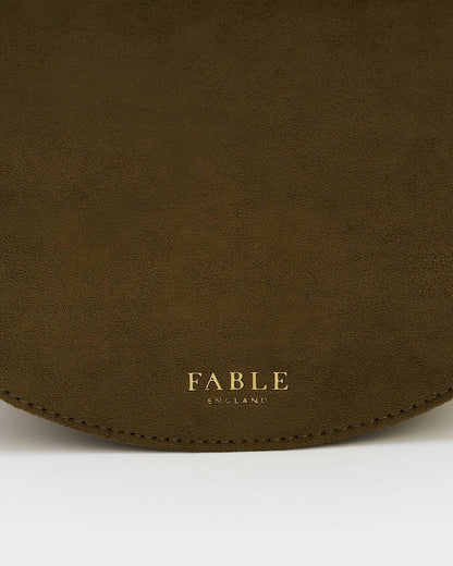 Charlotte Meadow Scene Embroidered Saddle Bag