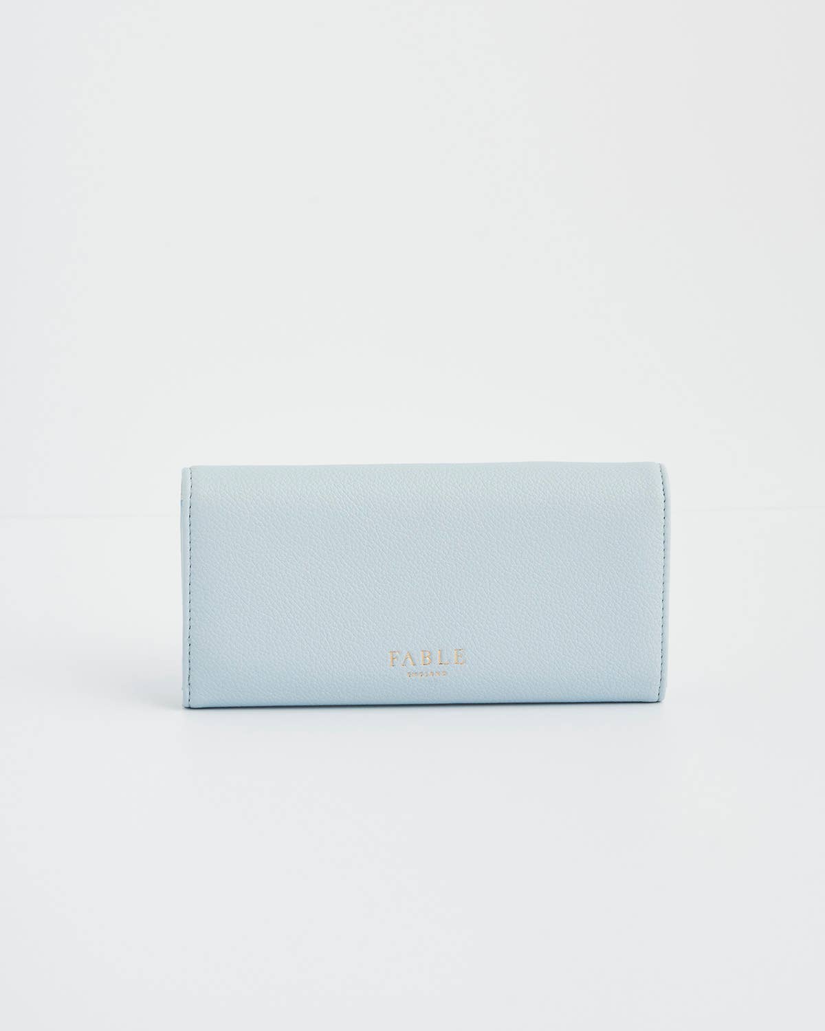 Bird Blue Embroidered Wallet
