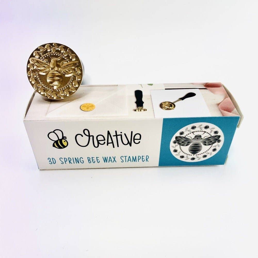 3D Spring Bee - Wax Seal Stamper