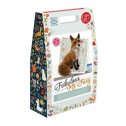 Fabulous Mr Foxy Needle Felting Craft Kit