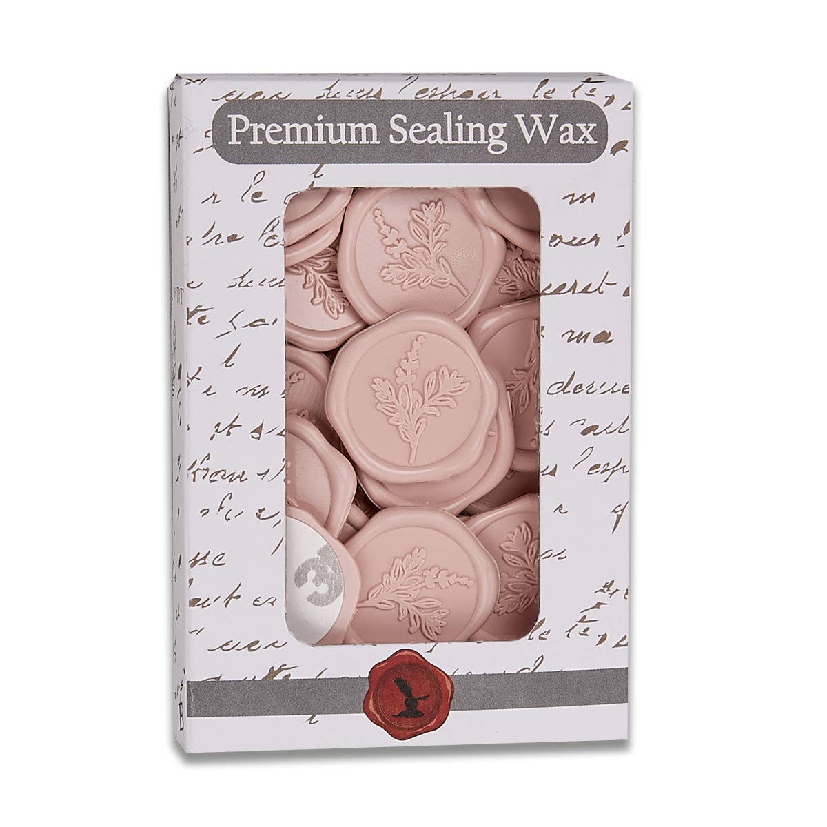 Botanical Adhesive Wax Seal Stickers 1 1/4" - 25 Pk
