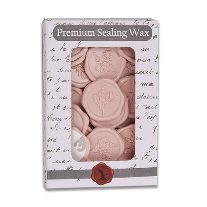 Botanical Adhesive Wax Seal Stickers 1 1/4" - 25 Pk