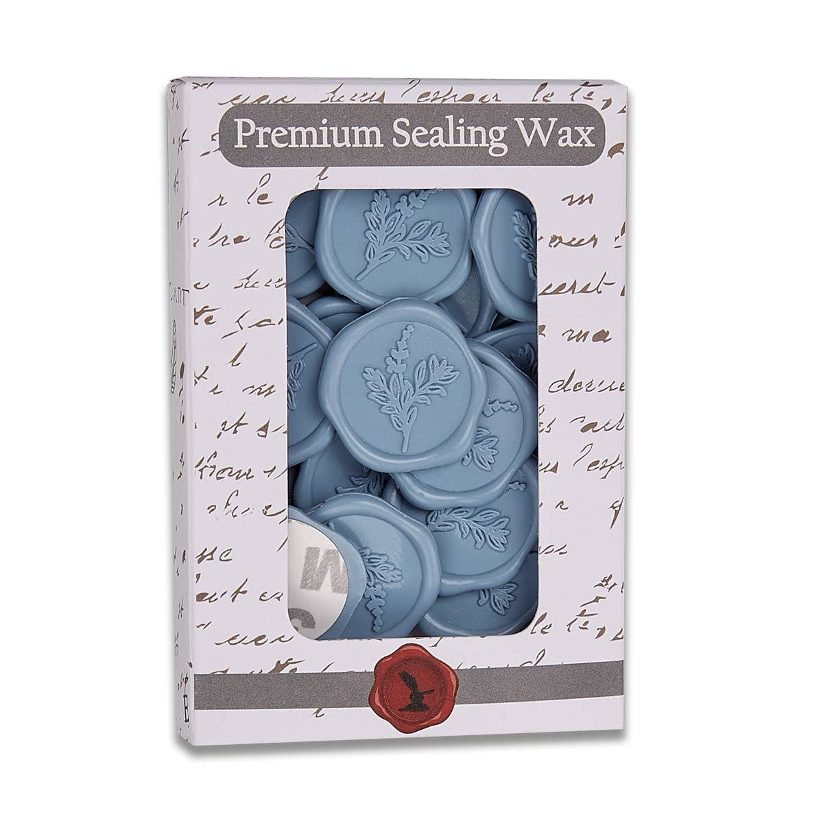 Botanical Adhesive Wax Seal Stickers 1 1/4" - 25 Pk
