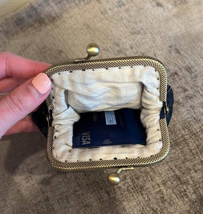 Fox Embroidered Coin Purse