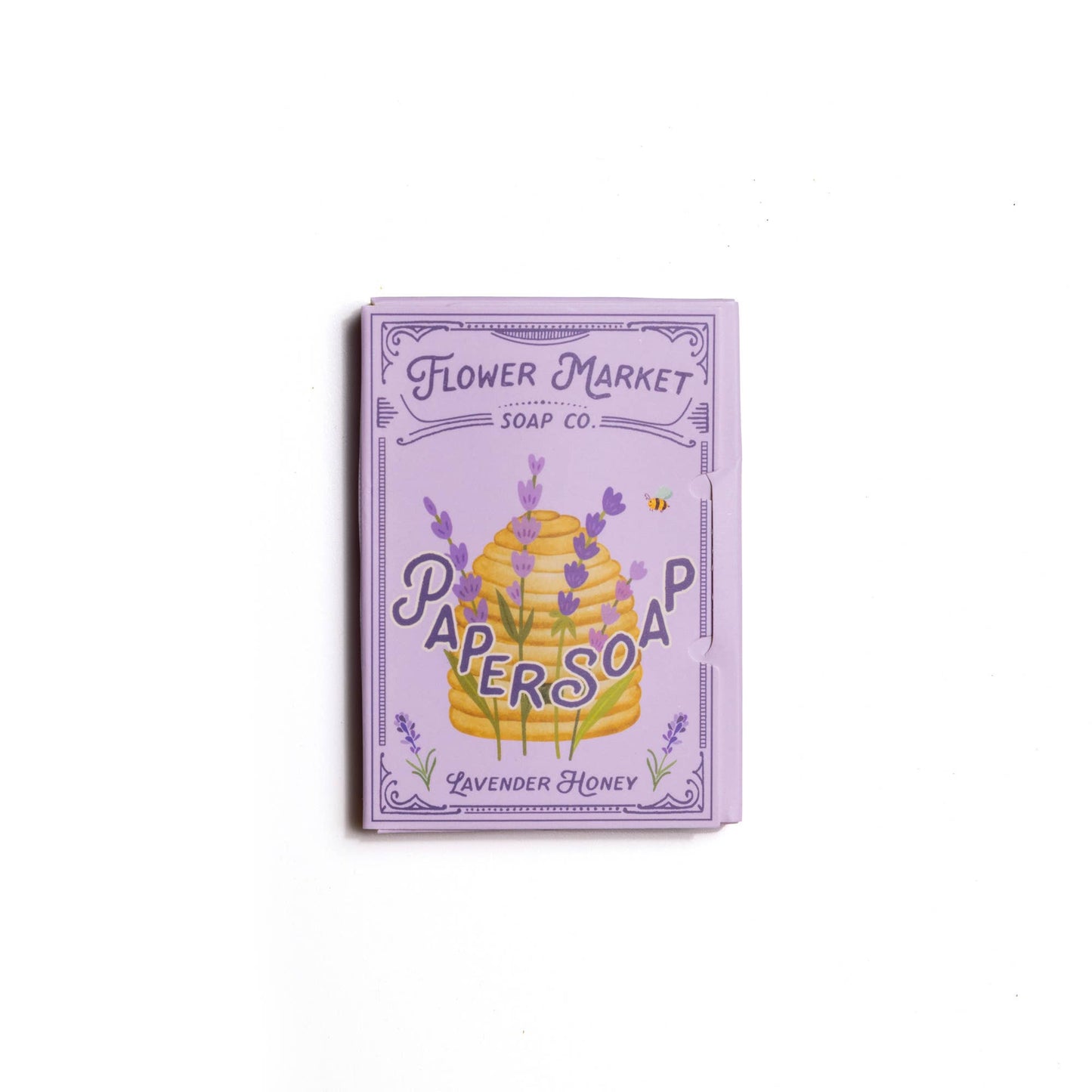 Paper Soap – Lavender Honey Scent (Travel Size with 50 Sheets for Pack)