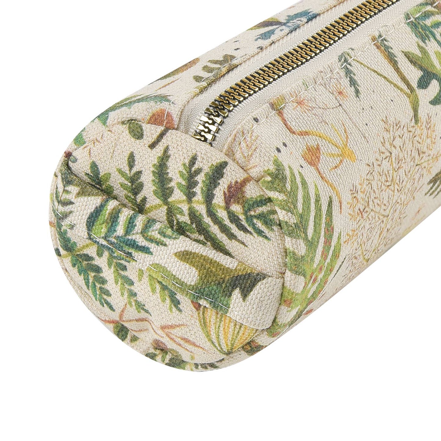 Pencil Pouch - Greens and Flowers