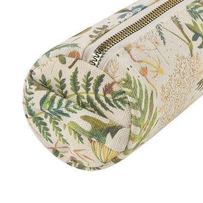 Pencil Pouch - Greens and Flowers