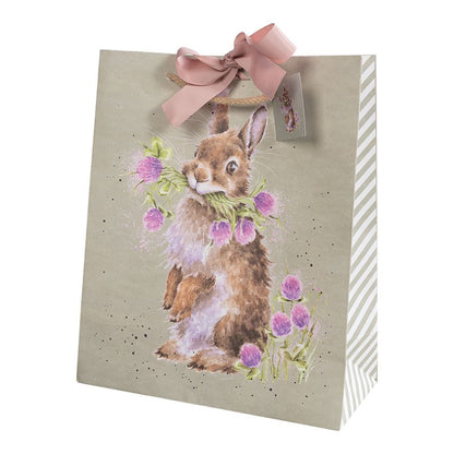 'Head Clover Heels' Bunny Large Gift Bag