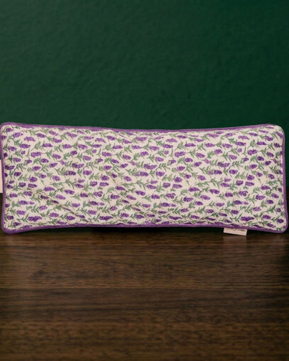 Lavender Neck Pillow -- Organic Cotton Heat or Cool