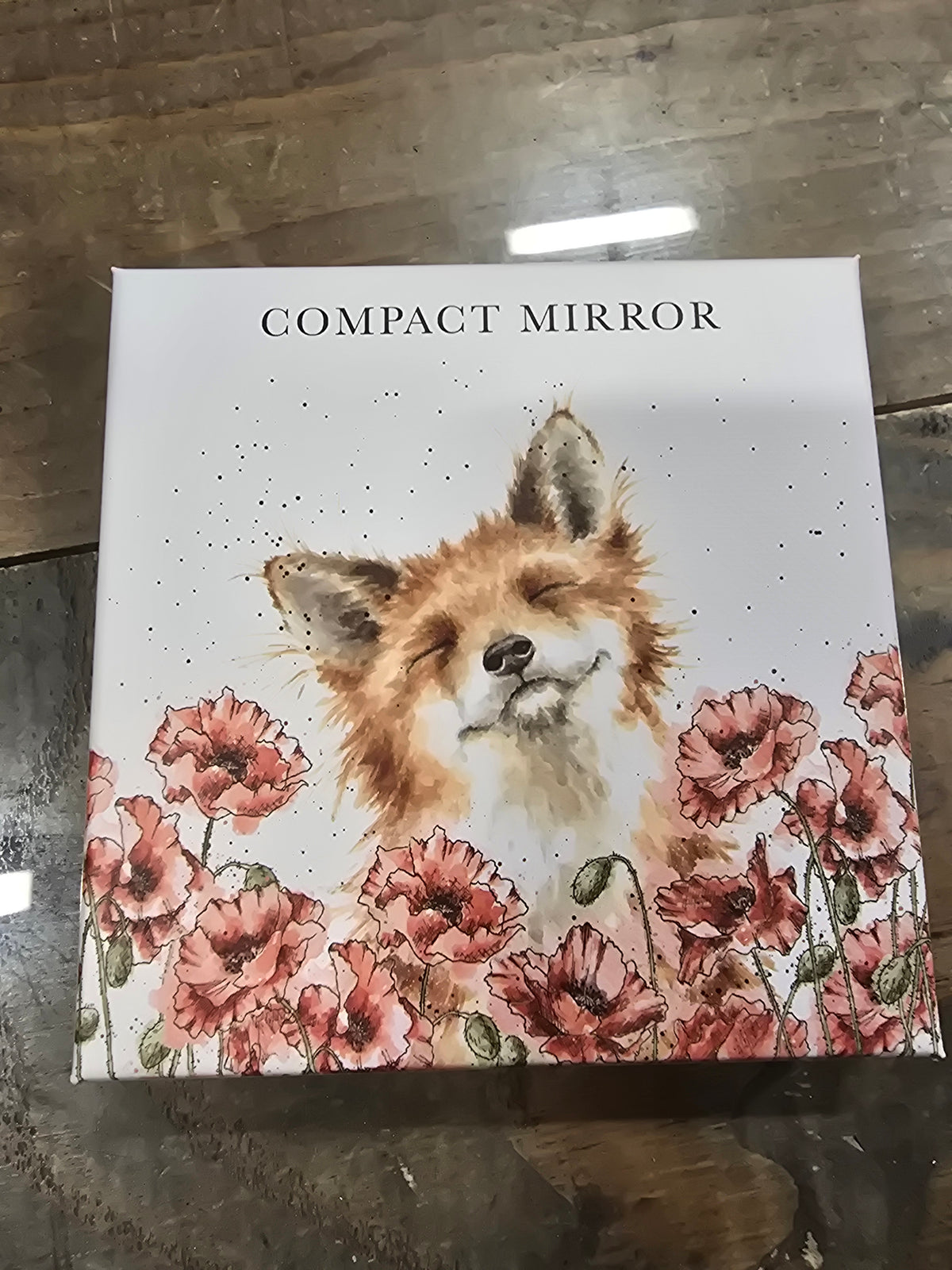 Compact Mirror - Fox