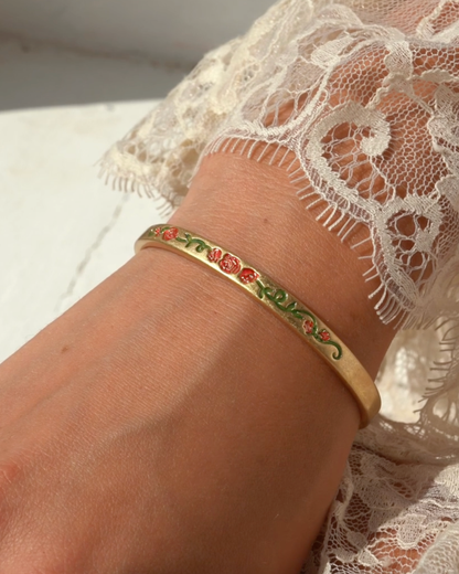 English Rose Gold Bangle