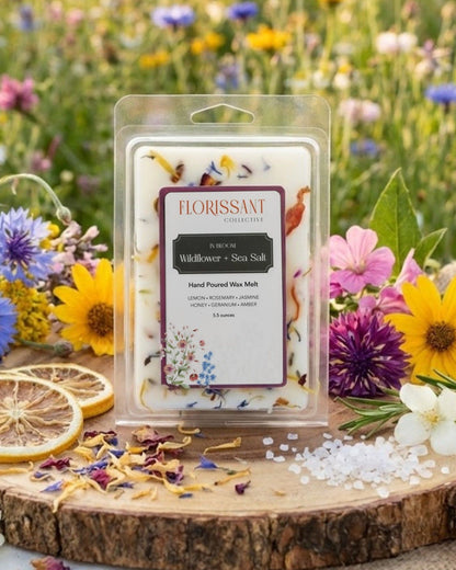 Wildflowers + Sea Salt Handcrafted Wax Melts