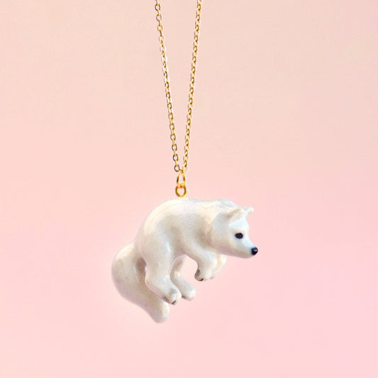 Polar Fox Necklace