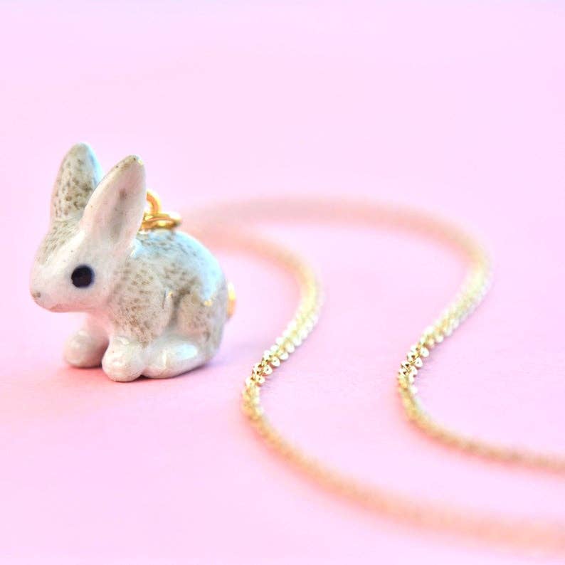 "Goldentail" Rabbit Necklace