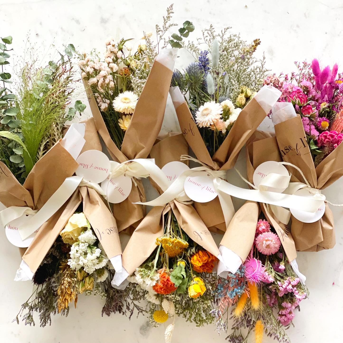 Chic Dried Flower Bouquet