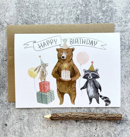 Birthday Bear Card