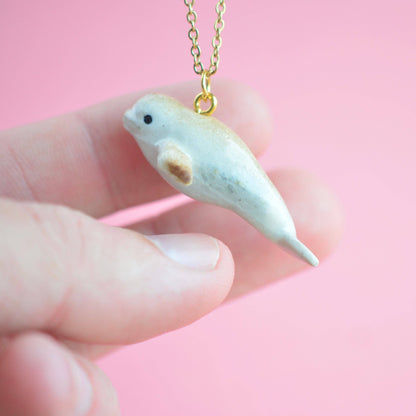 White Beluga Necklace