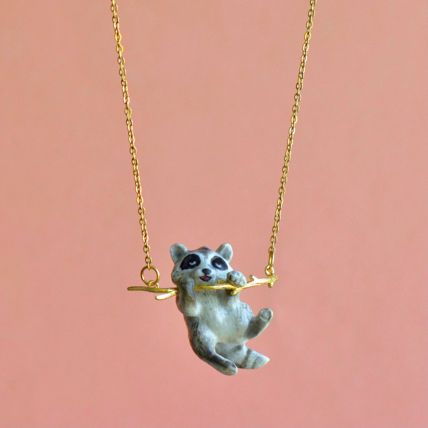 Rascal Raccoon Necklace