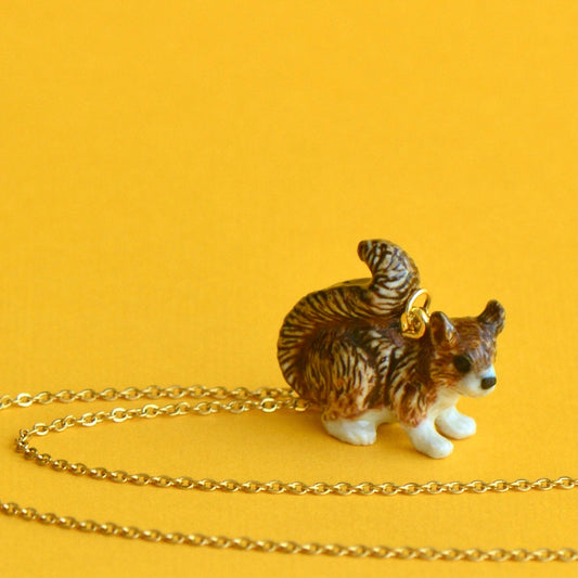 Squirrel Necklace